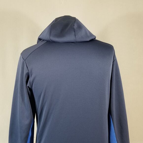 Nike Therma fit hoodie sweatshirt sweater men small blue pullover thermal - Picture 8 of 11